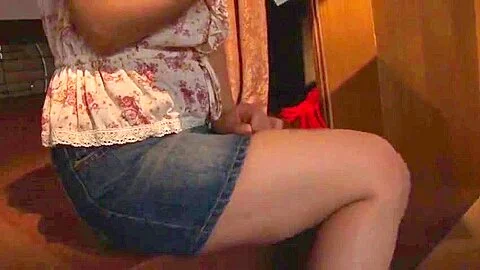 Racy Japanese teenage whore Tsuna Kimura performing in incredible masturantion