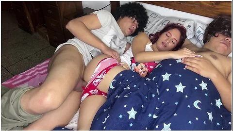 We Shared A Bed With My Girlfriends Best Friend And I Feel Like Shes Fucking Next To Me Ntr