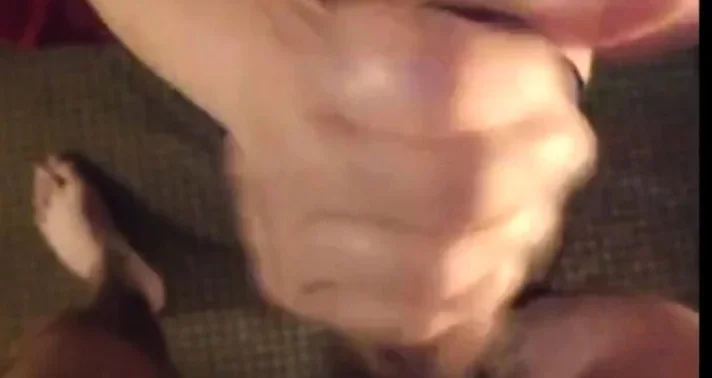 Cumming on breasts and stockings