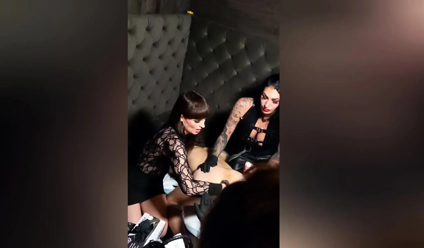 Amateur fetish threesome fucking