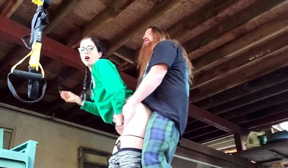 Public Backyard Fuck