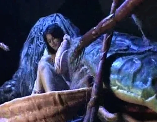 Tentacled Monster Takes Care of Girl!