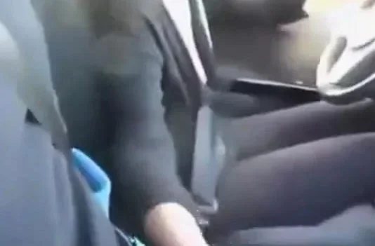 Handjob in car