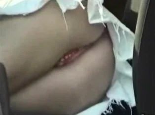 Euro amateur outdoor masturbation