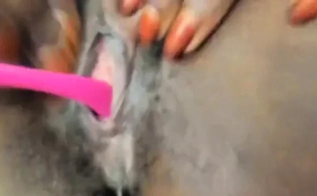 Two African girls masturbating