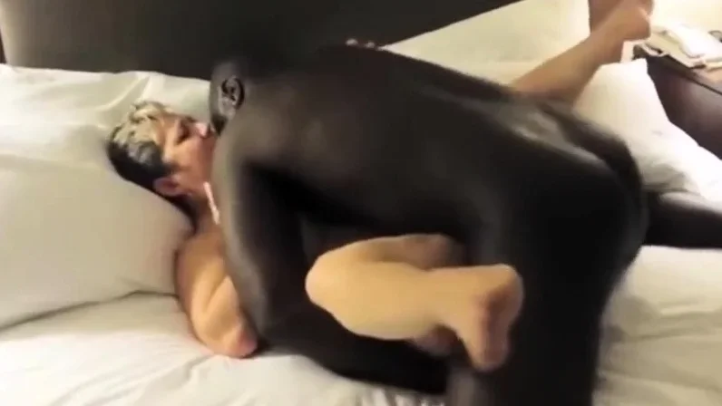 Grandma gets fucked by bbc and cuck watches