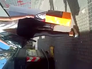 Culo de Argentina en Colectivo