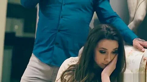 Dean Van Damme fucks Carolina Sweets in front of her parents