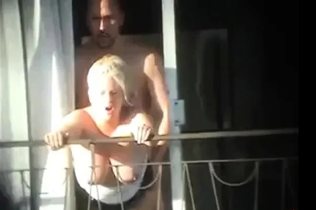 hotel balcony fuck