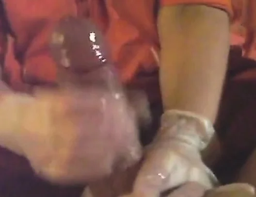 girl jerks her husband's cock