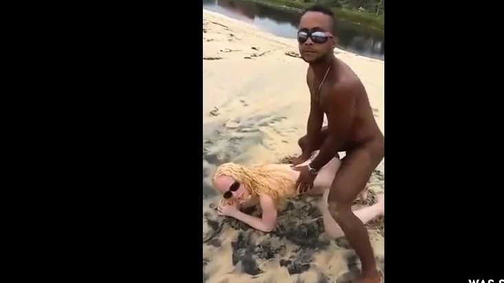 Threesome on the beach