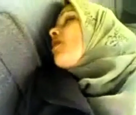 With Egyptian Woman In Car