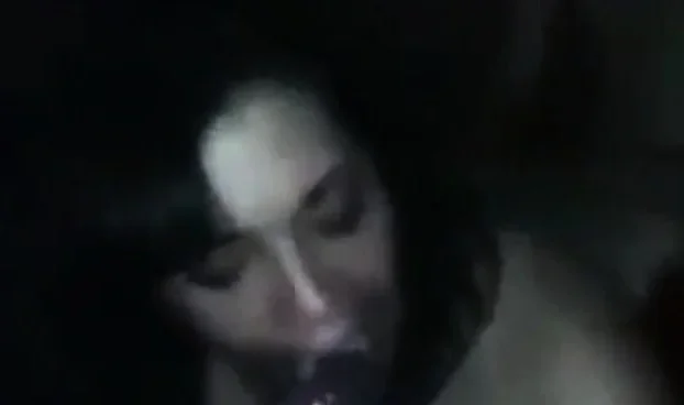girl sucks BBC while husband fucks her spitroast