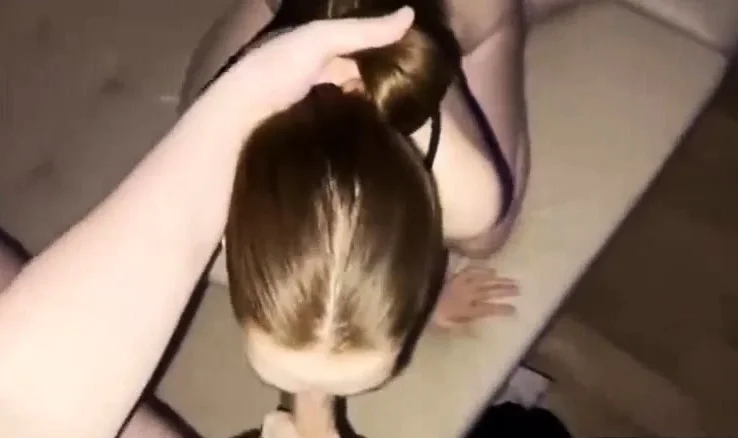 Gorgeous rider from schoolgirl in bodysuit
