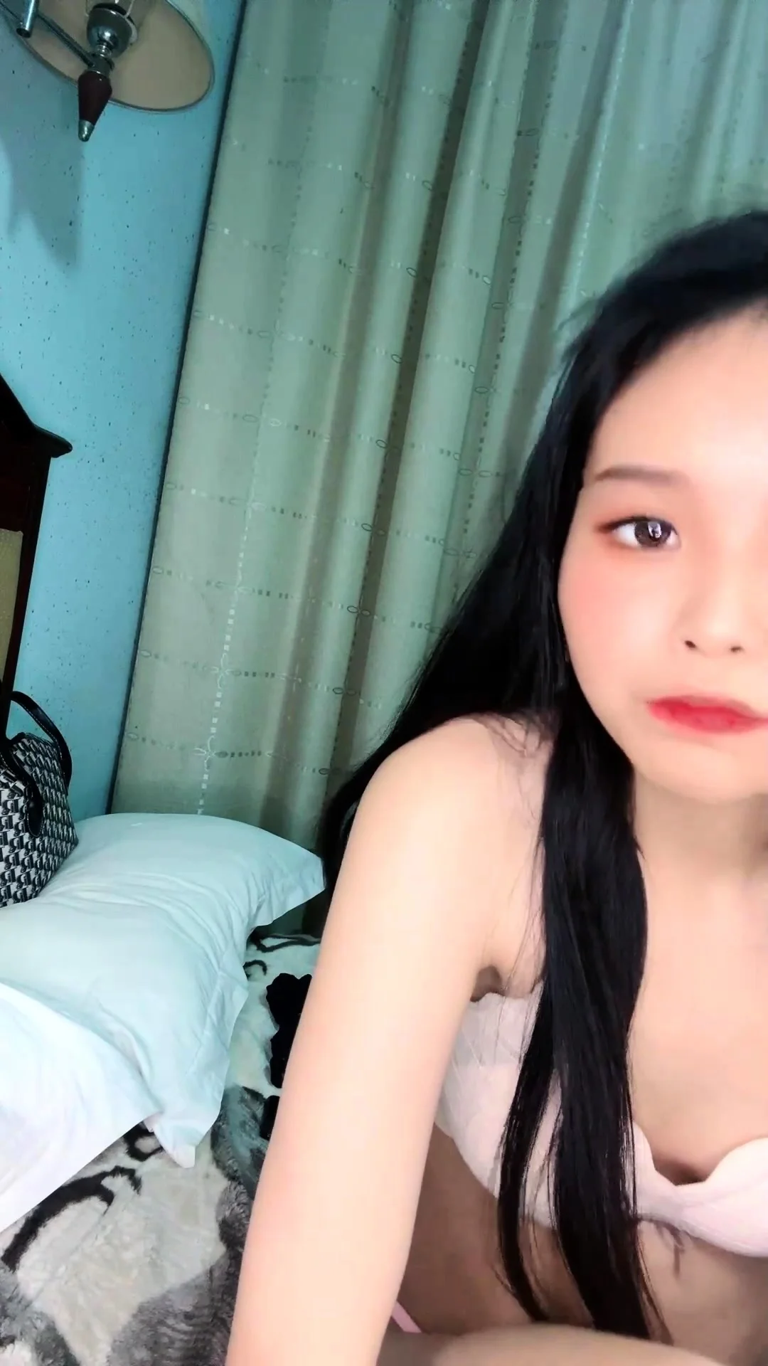 Amateur asian teen licks ass and sucks cock