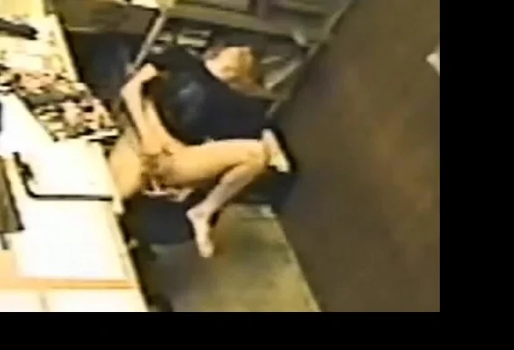 Security Cam Masturbation