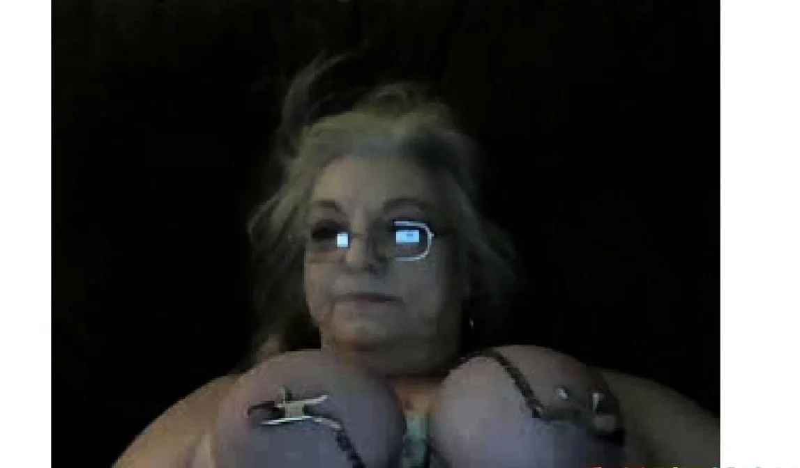 Addicted granny