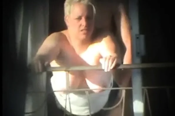 sex and balcony (Voyeur get caught)