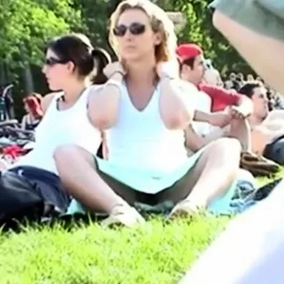 upskirt at park