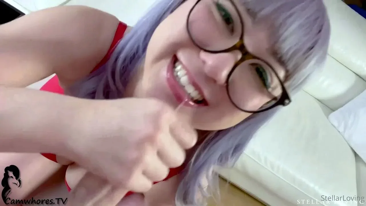 Ruri Narumiya Japanese teen gives POV blowjob