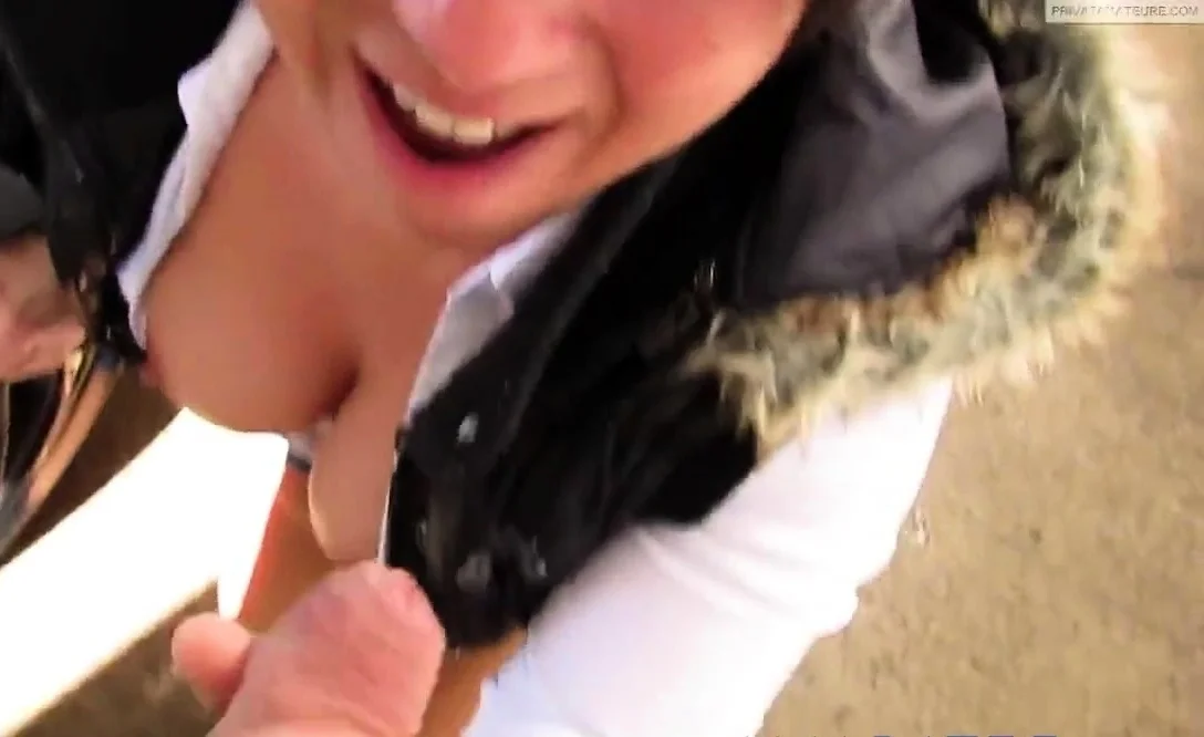 Public blowjob
