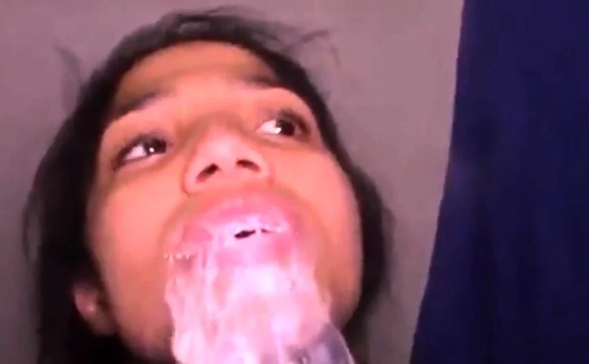 Playing with cum
