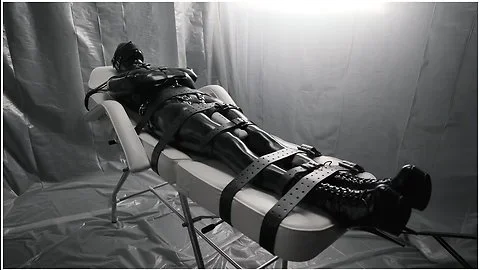 Woman In Straitjacket Bound And Vibed 2