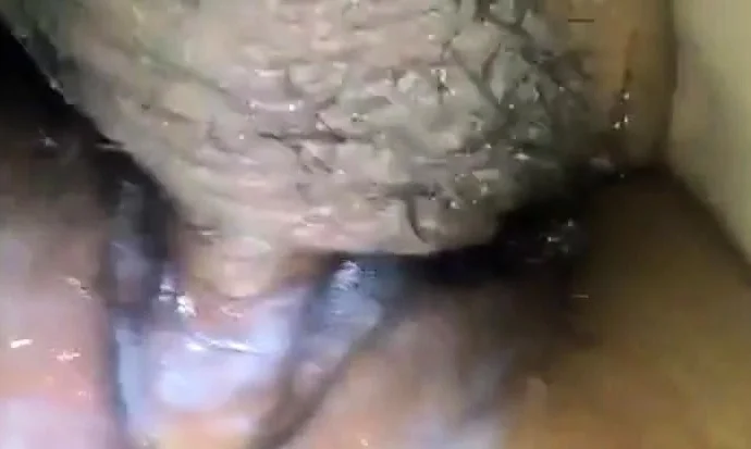 Girl loves to get wet
