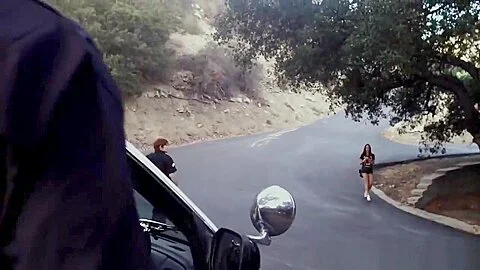 Cosplay lesbian cop rubs teenagers 18+ pussy