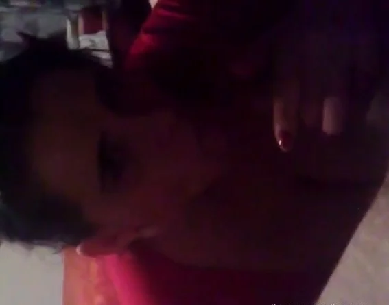 Polish Housegirl blows her man, as good as she can