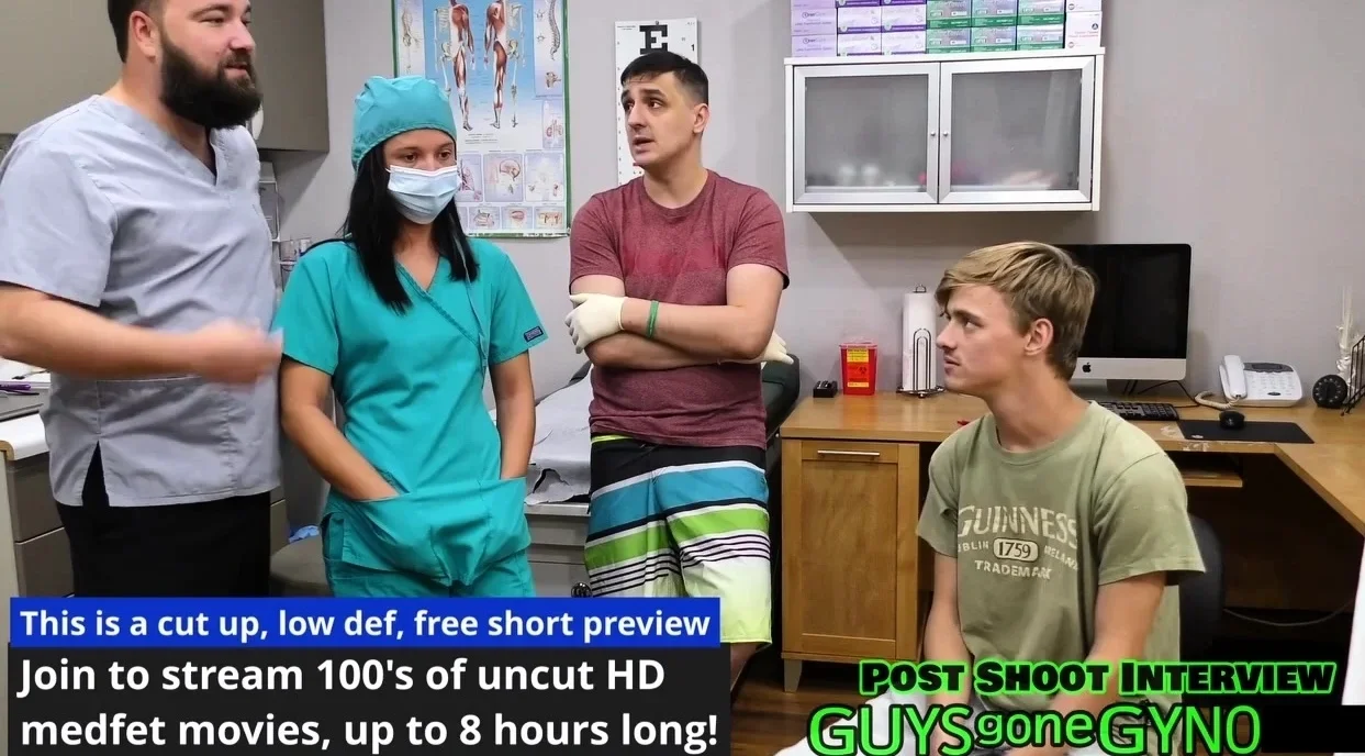 Male & Female Nurses Learn To Sound Dr. Canada's Penis