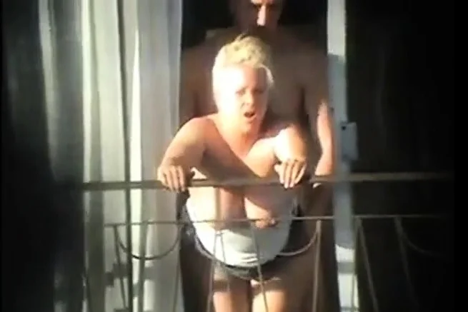 hotel balcony fuck