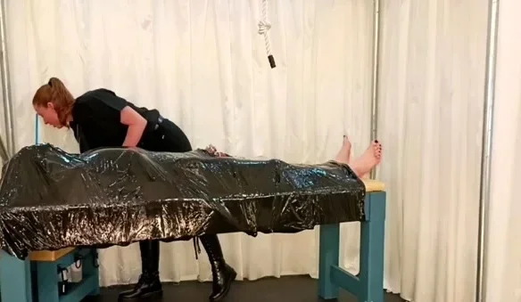 Madam M - Merciless Metal CBT Whipped Spiked And Stretched