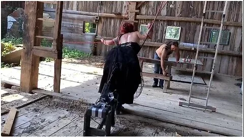 Verified Amateurs - Tied Up And Fucked By Machine In Barn