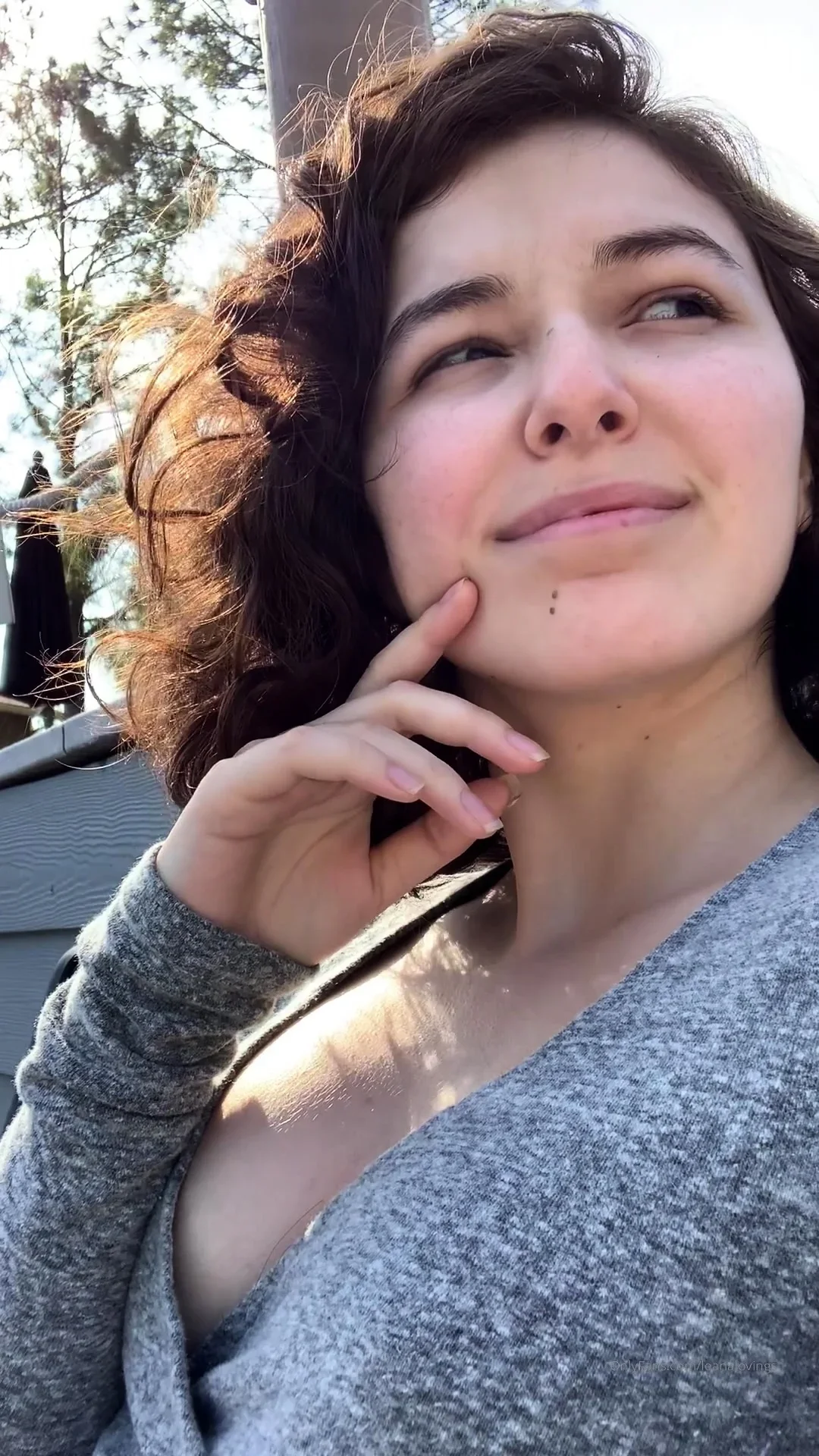 Euro amateur outdoor masturbation