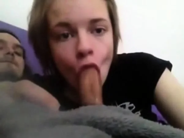 Short Haired Amateur Cocksucker Swallows Cum For The Camera
