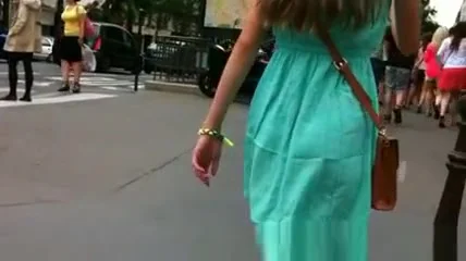 Beautiful pink thong