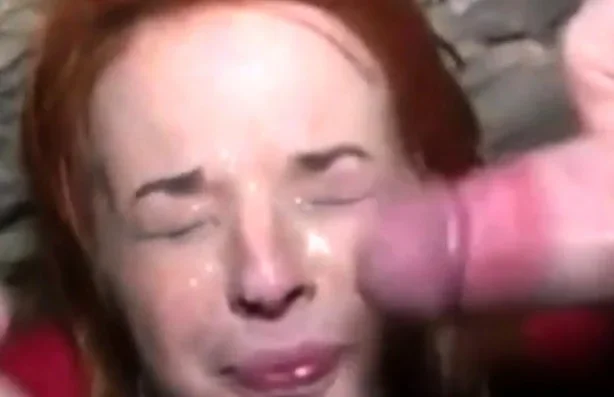 amateur bukkake gag on cum