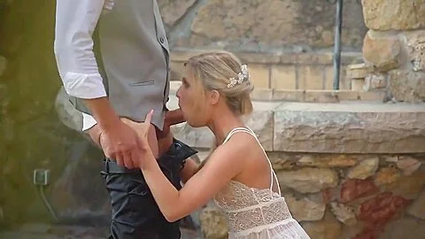 Skinny Bride Enjoys Double Penetration