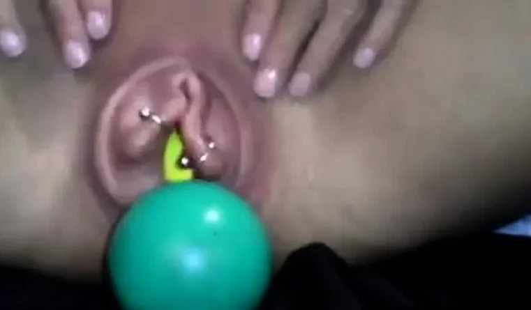 Pussy pumping and pierced pussy