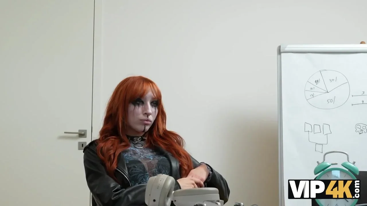 VIP4K. Goth nympho Lilly Mays is craving more cum