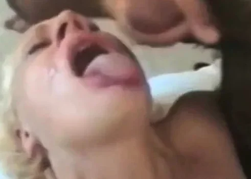 granny rims and gets spunked on