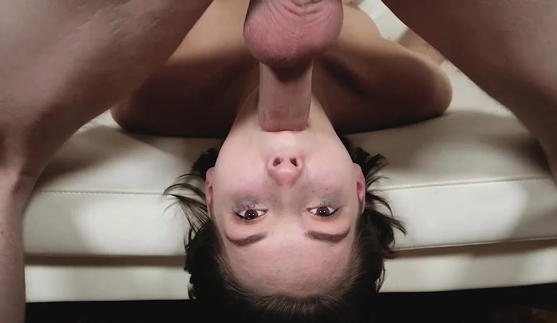 Natalie Porkman faced fucked by her pervy steprbothers cock