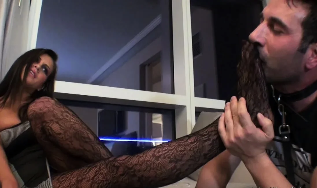 Margarita nylon foot fetish