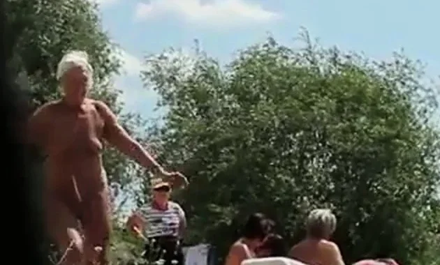 Nude Beach Voyeur