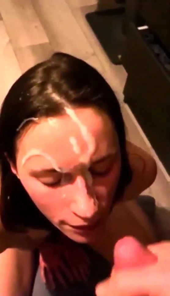 Big tit brunette MILF sucks and tit fucks a big cock