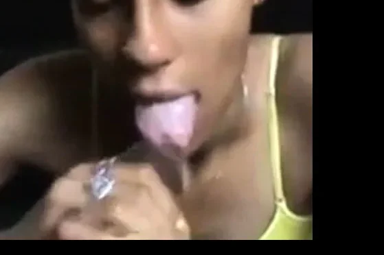 Nasty bitch Sloppy deepthroat bbc blowjob