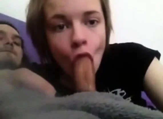 Short Haired Amateur Cocksucker Swallows Cum For The Camera