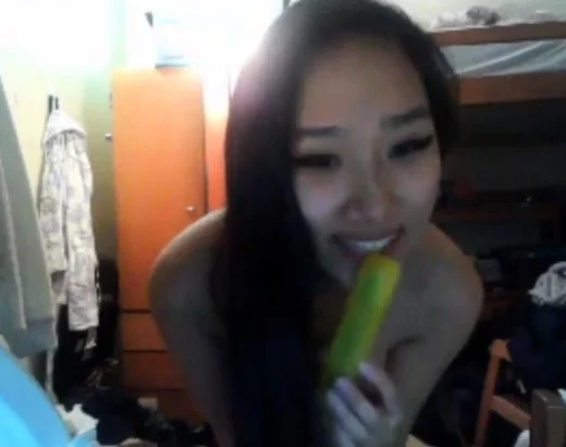 WHOA Asian Teen Huge Tits Slim Body Perfect Nips on Cam FMJ