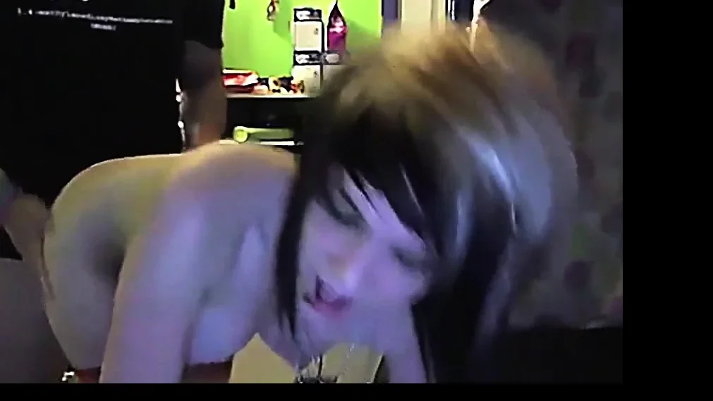 very cute teen emo girl fucks on webcam twinkleage18 HD